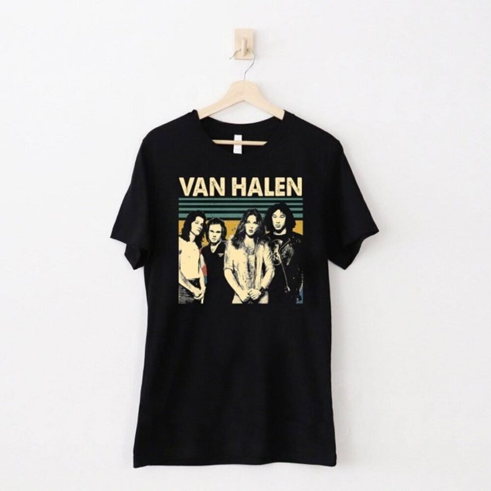 Van Halen Retro Tshirt Van Halen Shirt Concert Shirts